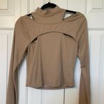 Moa Moa Brown Cropped Top Photo 0