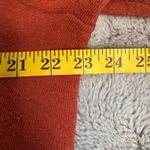 Chico's  Women's 3 (XL) Burnt Orange Open Knit Cardigan 100% Wool Fall Layering Photo 13