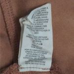 Free People Straight Skirt Women's 4 Brown Solid Mini Tiered Vegan Leather Photo 6