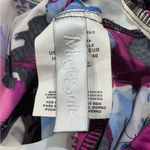 Magicsuit Floral Ruffle Strapless Top Women’s 10 Blue Photo 1