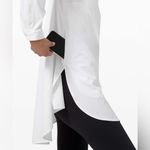 Lululemon  In the Moment Shirt long sleeve collar button down performance White Photo 2