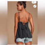 Free People  Never Let You Go Tank Top Shirt Black Small Photo 3