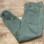 CAbi Women’s Size 4 Army Green Cargo Traveler Pant Photo 3