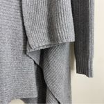 Vineyard Vines Wool, Angora, Cashmere Blend Gray Open Front Cardigan Sweater XS Photo 7
