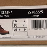 Dr. Martens 1460 Serena saddle tan leather shoes size 9 Photo 6