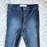 Abercrombie & Fitch  Women’s High Rise Dark Wash Blue Denim Skinny Jeans 10 Photo 2