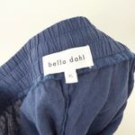 Bella Dahl Navy Linen Drawstring Pants Photo 4
