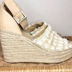 Marc Fisher LTD Adalyn Raffia Espadrille Wedge Size 11 Photo 5