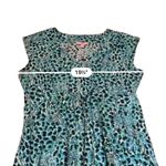 Lilly Pulitzer Dress Women’s Size Large Garnet Lets Cha Cha Short Sleeve Blue Photo 8