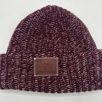 Love Your Melon  Knit Beanie Hat Maroon Burgundy Photo 0