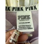 Victoria's Secret PINK Soft Terry Full Zip Up Hoodie Gym Track Jacket S Photo 3