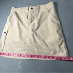 Patagonia  Tan A-Line Mini Skirt Casual Resort Wear Photo 7
