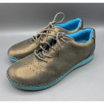 Alegria  PG Womens Shoes 38 Pewter Leather Sneakers Oxford Comfort‎ Walking Photo 0