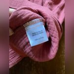 Drew  Pink Textured Ruffle Shoulder Tank Top Size MD Photo 3