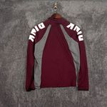 Victoria's Secret Victoria secret ultimate half zip maroon athletic running jacket women's large Photo 2