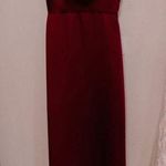 Maroon Bridesmaids Dress Red Size 4 Photo 0