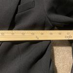 H&M  Blazer Womens 6 Black One Button Jacket Office Career Casual Minimalist Photo 4