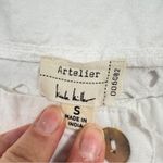 Nicole Miller Artelier  White Lace Cropped Blouse Womens S Cotton Cottage Core Photo 3