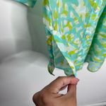 Diane Von Furstenberg ‎ Silk Cotton Swimsuit Cover Up Tunic Semi Sheer Size Large Photo 3