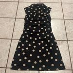 Dee Elly Polka Dot Mini Dress - Black and White Photo 4