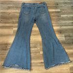 Umgee  Denim Size 2X Stretch Flare Jean with raw hem Photo 1