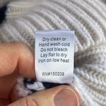 La Ligne Marin Wool/Cashmere White And Navy Striped Cardigan Sweater Size XS Photo 6