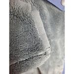 L.L.Bean Fleece Jacket Snap Pullover Soft Cozy Outdoors Small Petite Gray Photo 4