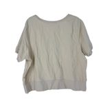 Vuori  relaxed Mid Weight Short Sleeve Scoop Neck Top in Cream Photo 2