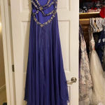 Long formal gown Purple Size 2 Photo 1