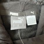 Puma Hoodie Women’s Amplified Long sleeve logo black and white size Medium Photo 3