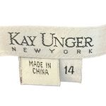 Kay Unger  New York‎ Metallic Brown Skirt Set Photo 9