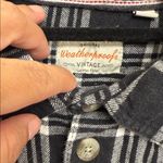 Weatherproof  Black and White Checkered Shirt size large women’s Photo 2