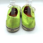 Vans  Off The Wall Canvas Sneakers Low Top Lime Green Womens 9 Mens 7.5 Photo 5