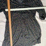 Ava & Viv  Black Floral Long Sleeve Dress Photo 6