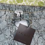 These Three Boutique Denim Snake Skirt Photo 6