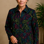 Drapers & Damons Dress Jacket Leafy Tapestry Photo 0