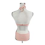 Shade & Shore ✨ Textured Stripe Light Lift Two-Piece Halter Bikini Sz 34C & M✨ Photo 6