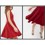 Ted Baker ππ Red Embroidered Mesh Cut Out Dress Photo 4