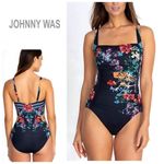 Johnny Was New. floral swimsuit. XS. $215 Photo 1