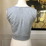 Bailey 44 Grey French Terry Crop Tank Top M Photo 1