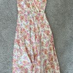 Floral Midi Corset Dress Multi Photo 0