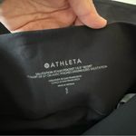 Athleta  Salutation Stash 14 1/2 Skort Black Workout Skirt w/ Shorts SZ Small Photo 6