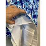 Lilly Pulitzer Cathy Shift Get Trunky Elephant Print Dress In Bomber Blue Sz. 10 Photo 5