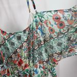 City Chic Romper Size 18 NWT Cold Shoulder Tropical Resort Summer Plus Curvy Photo 7