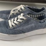 Vans  Women’s Light Heather Blue Skate Sneaker Shoes Sz 7.5 Photo 2