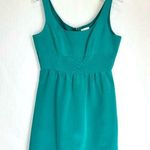 Shoshanna  Textured Emerald Green Taffeta A-Line Cocktail Party Dress Size 8 Photo 0