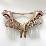 Brian Atwood  Tira Metallic Gold Strappy Sandals Size 11 Photo 1