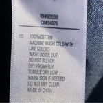 Fossil  | Blue Pleated Long Sleeve 100% Cotton Blouse Top XS Photo 6