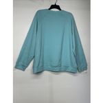 Women's XL Light Blue Los Angeles California Sweatshirt Long Sleeve Pullover Photo 9
