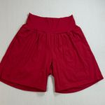 Halara  High-Waisted Crimson Shorts Photo 0
